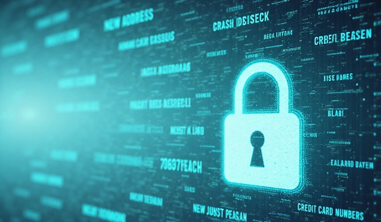 Secure data lock icon representing data collection security